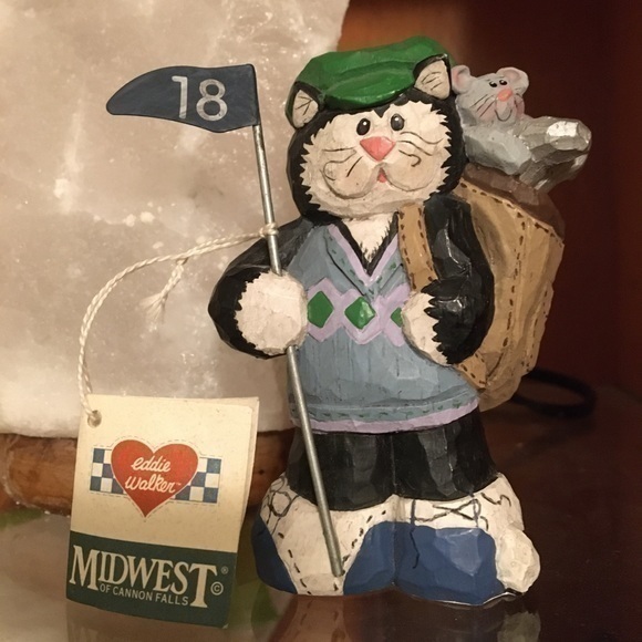 Midwest of Cannon Falls Other - Midwest of Cannon Falls Cat Golfer Figurine. New with tags.